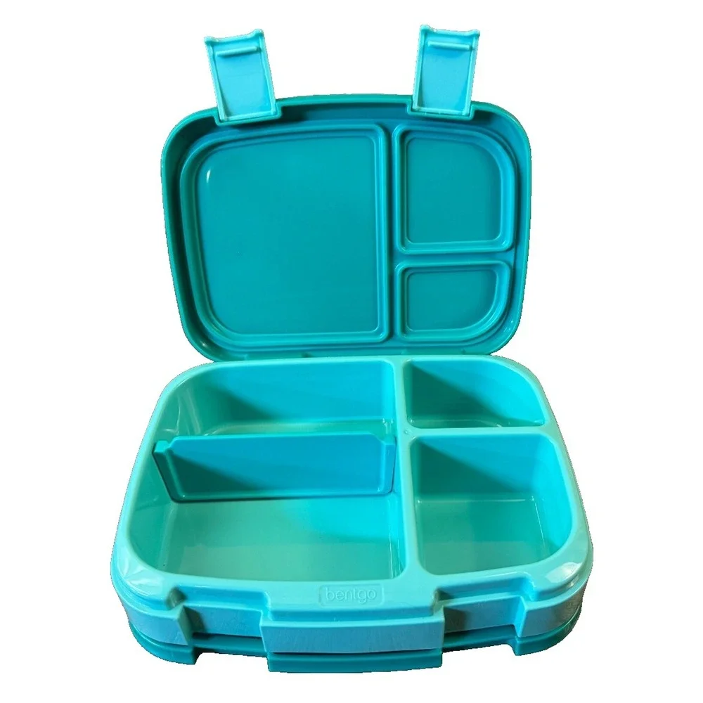 Bentgo Fresh Leak Proof Versatile Compartment Bento Lunch‎ Box Container Teal